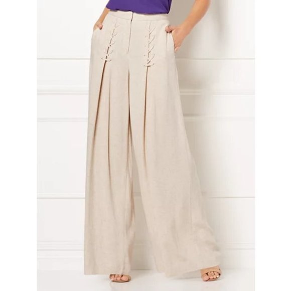 eva mendes for New York & Company Pants - eva mendes for New York & Company Wide-Leg Pant 8